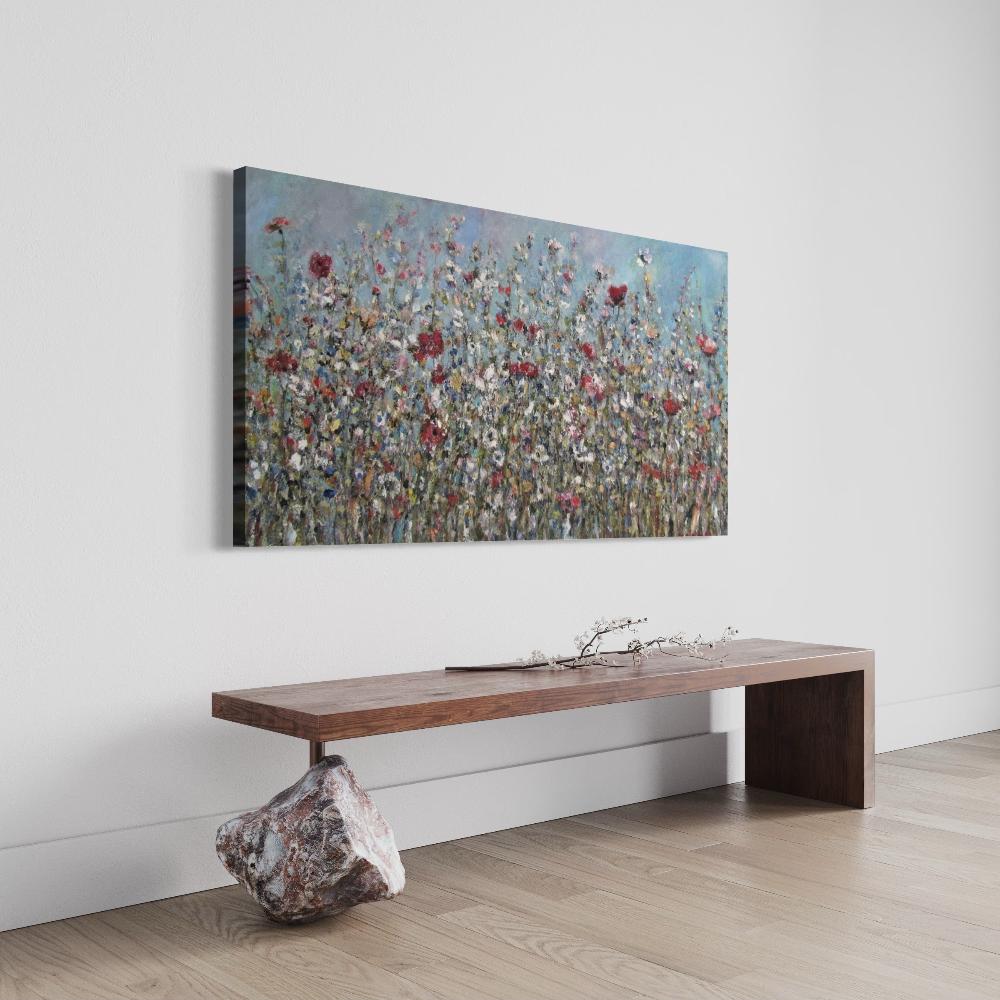 Maja Boot | Wild Flower Garden | Plein Air Paintings | Art & Pictures Gallery