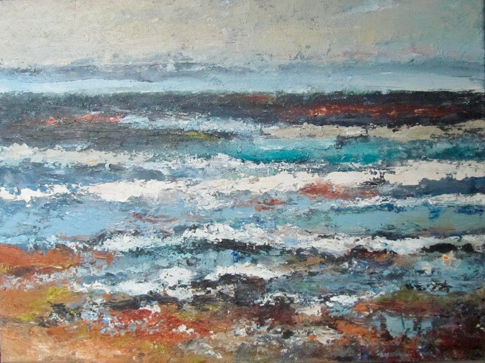 De Zee | Maja Boot | Plein Air Paintings | Art & Pictures Gallery