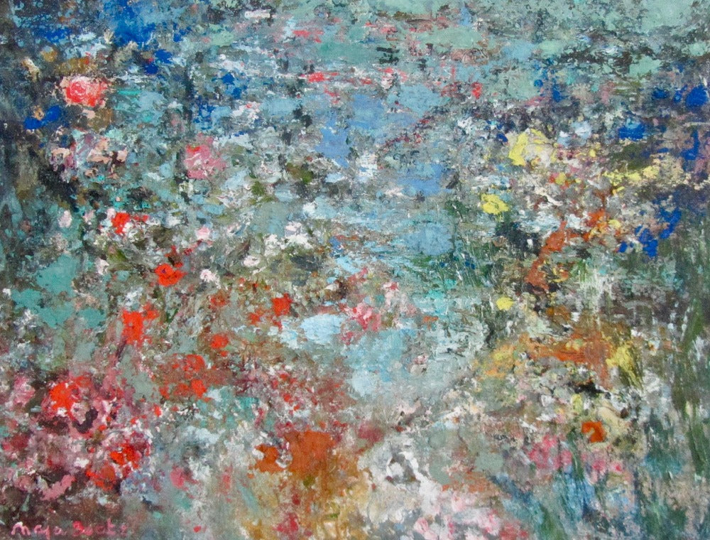Floral Reflection | Maja Boot | Plein Air Paintings | Art & Pictures Gallery