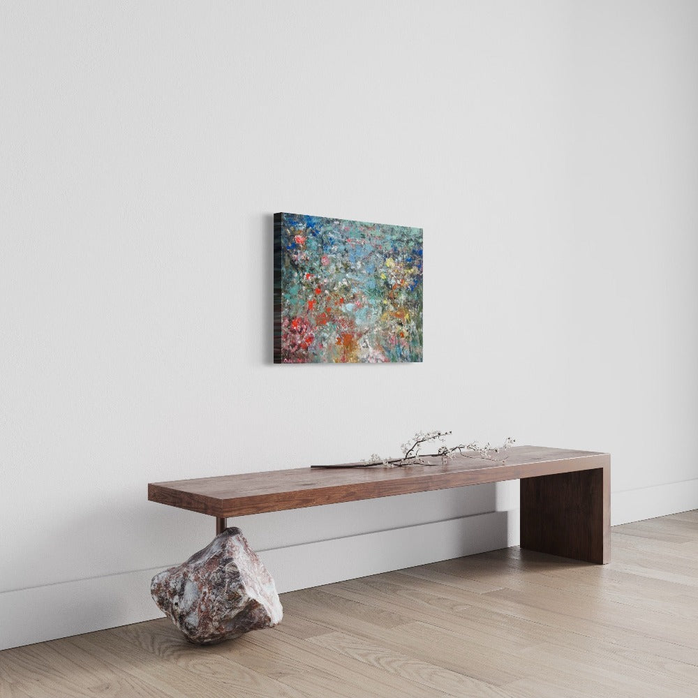 Floral Reflection | Maja Boot | Plain Air Paintings | Art & Pictures Gallery