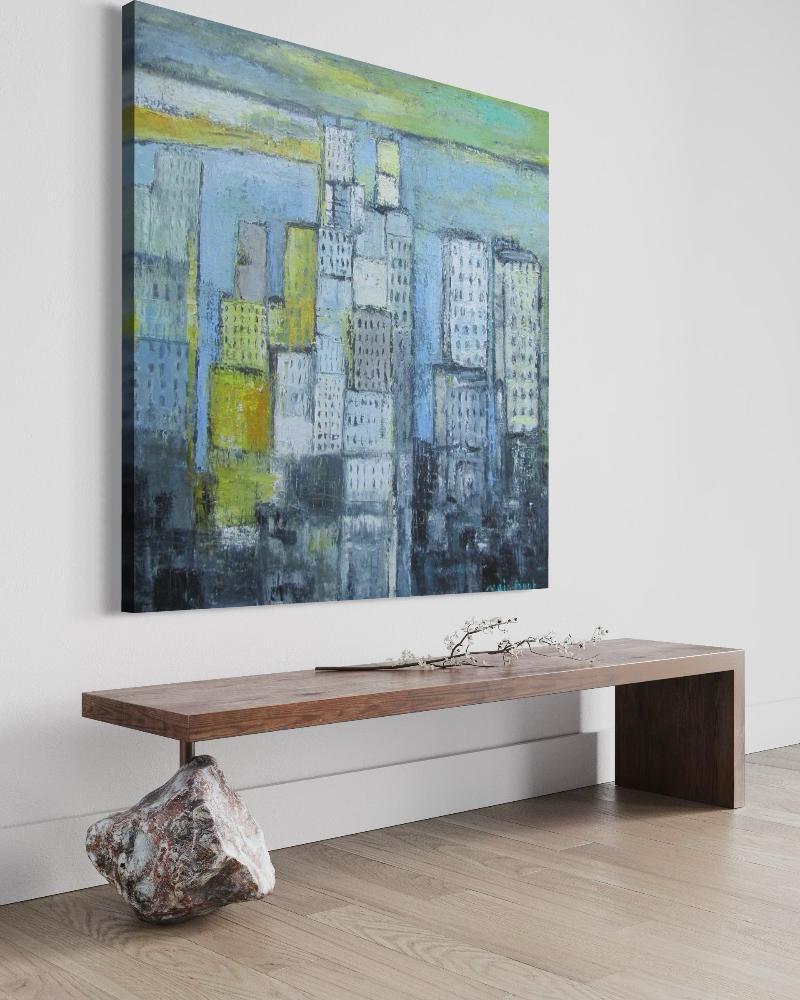 New York Blues | Maja Boot | Plein Air Paintings | Art & Pictures Gallery