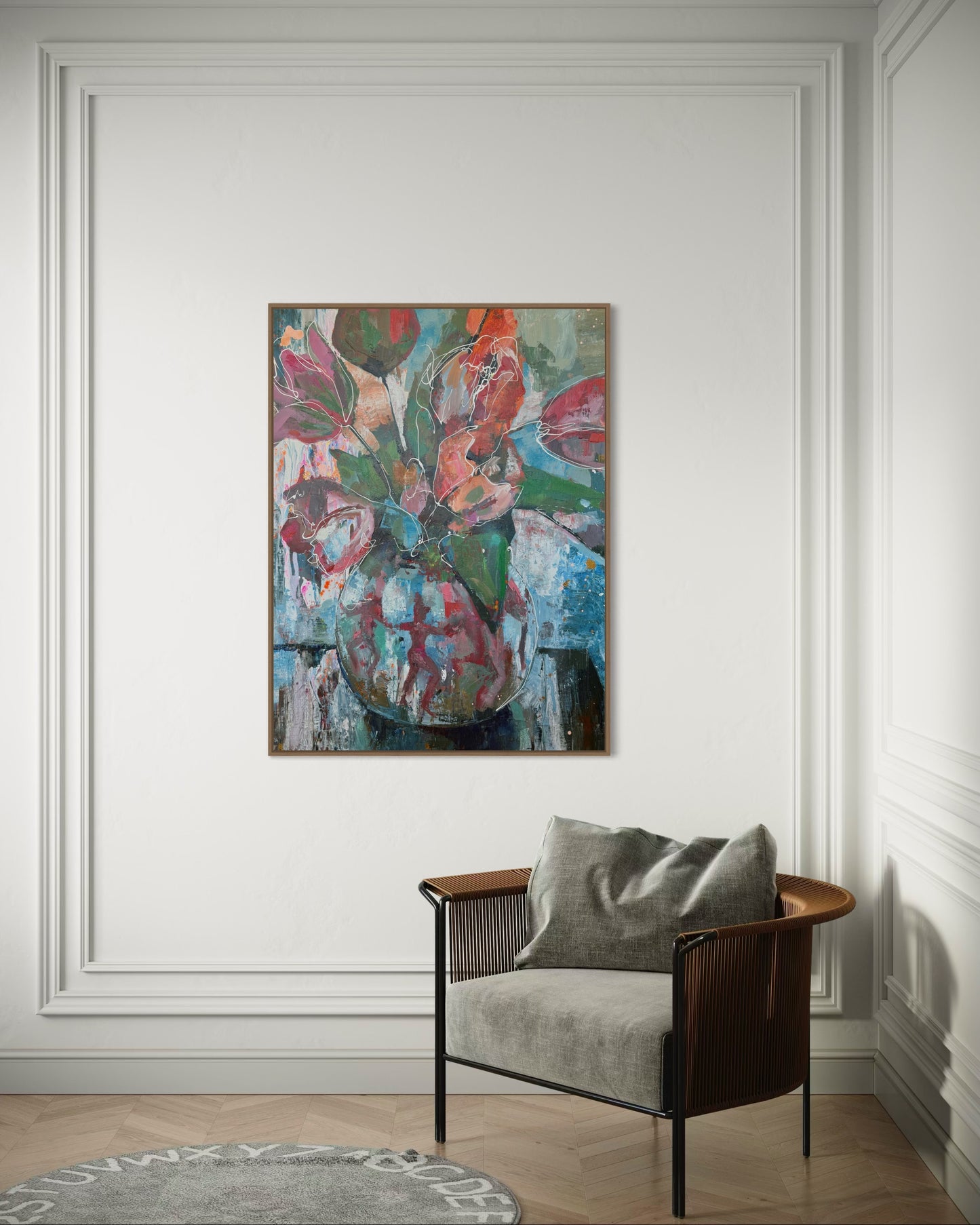 Orange Blues | Karlien Art | Art & Pictures Gallery