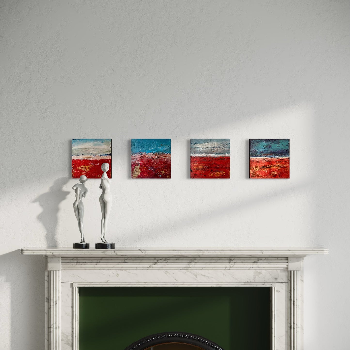 Between land and sea 20 x 20| Maja Boot