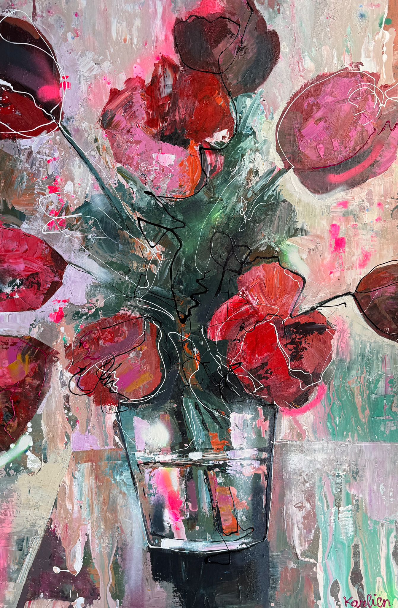 Fading Red | Karlien Art