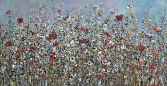 Maja Boot | Wild Flower Garden | Plein Air Paintings | Art & Pictures Gallery