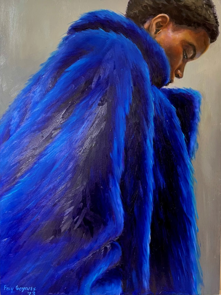 Blue Coat | Fay Goyarts | Art Stories | Art & Pictures Gallery