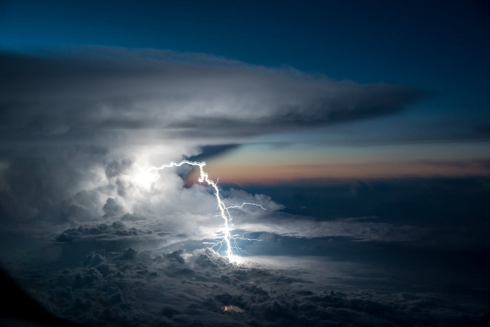 Lightning Strike | Santiago Borja | The Stormpilot | Art & Pictures Gallery