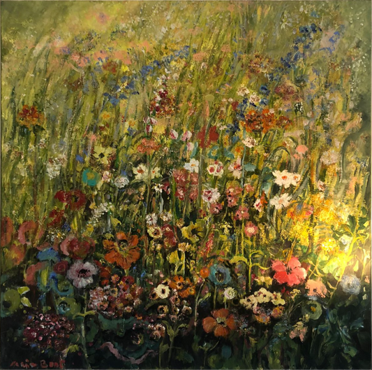 Wild Field Flowers | Maja Boot | Plein Ait Paintings | Art & Pictures Gallery