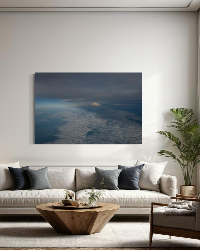 Sea of Clouds | The Stormpilot | Santiago Borja | Art & Pictures Gallery