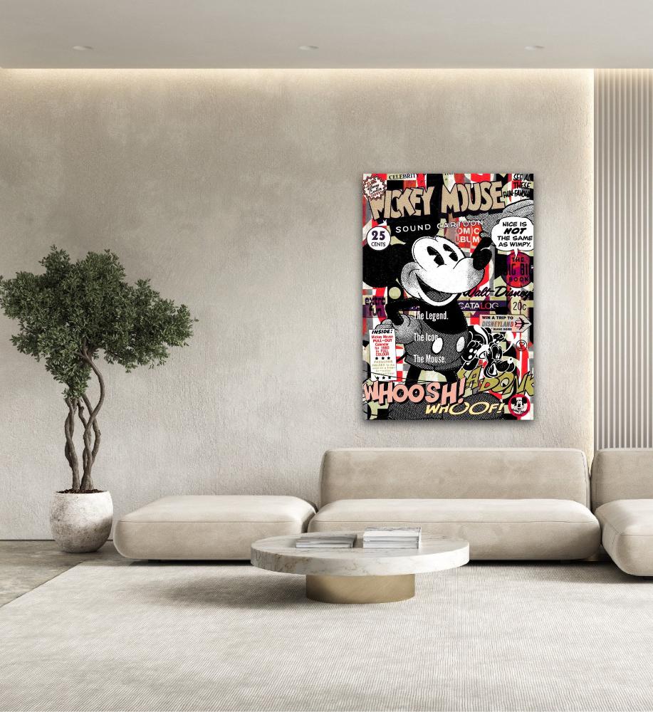 Mickey Mouse | Sam Lovemore Art | Urban Popart | Art & Pictures Gallery