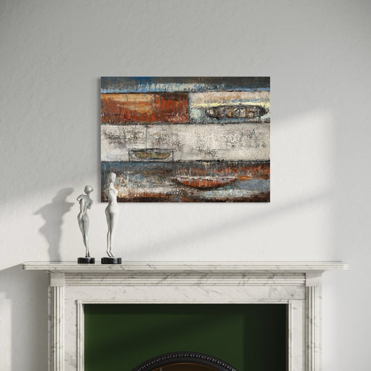 Boats at low tide II | Maya Boot