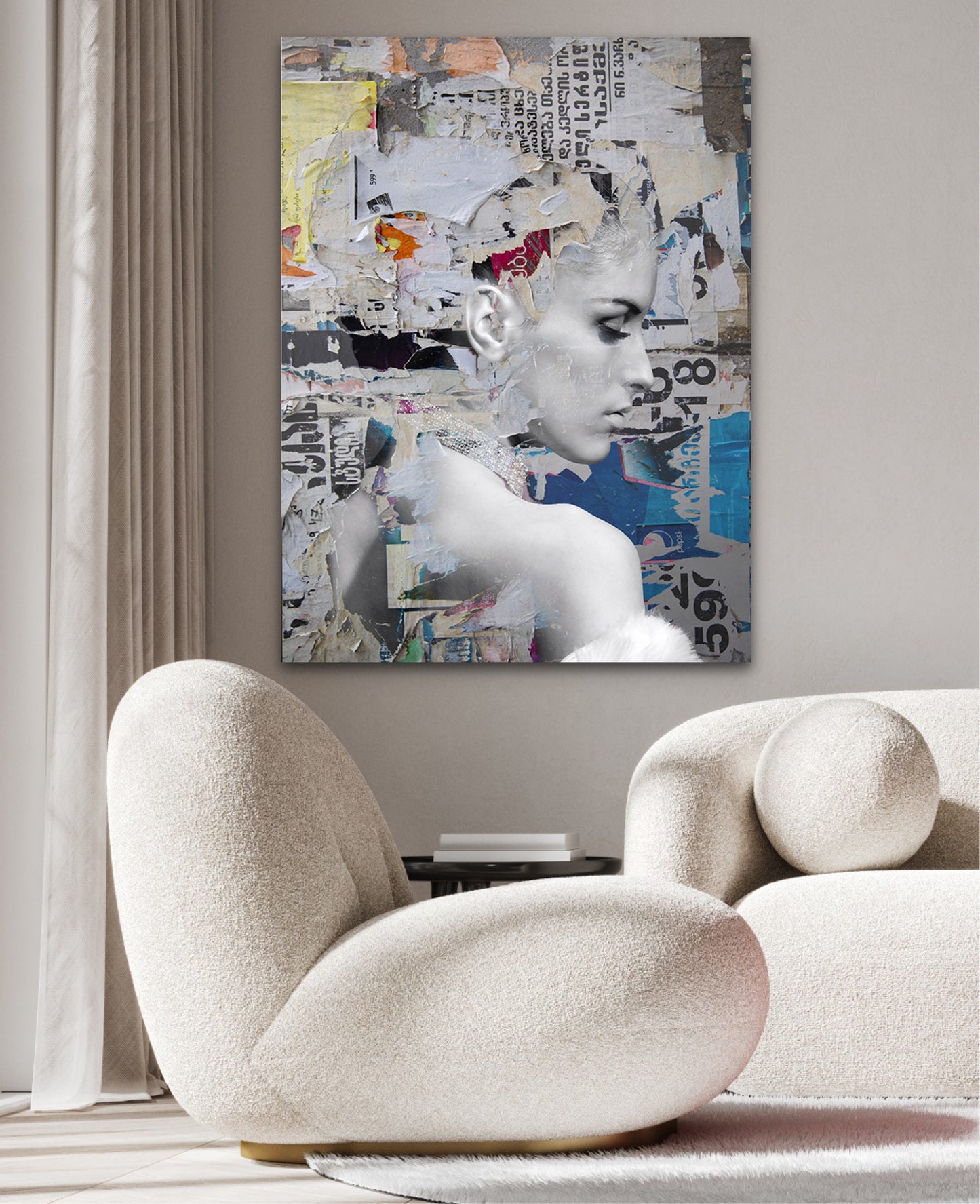 Torned Paper | Digital Photo Art | Ingrid van der Meer | Art & Pictures Gallery