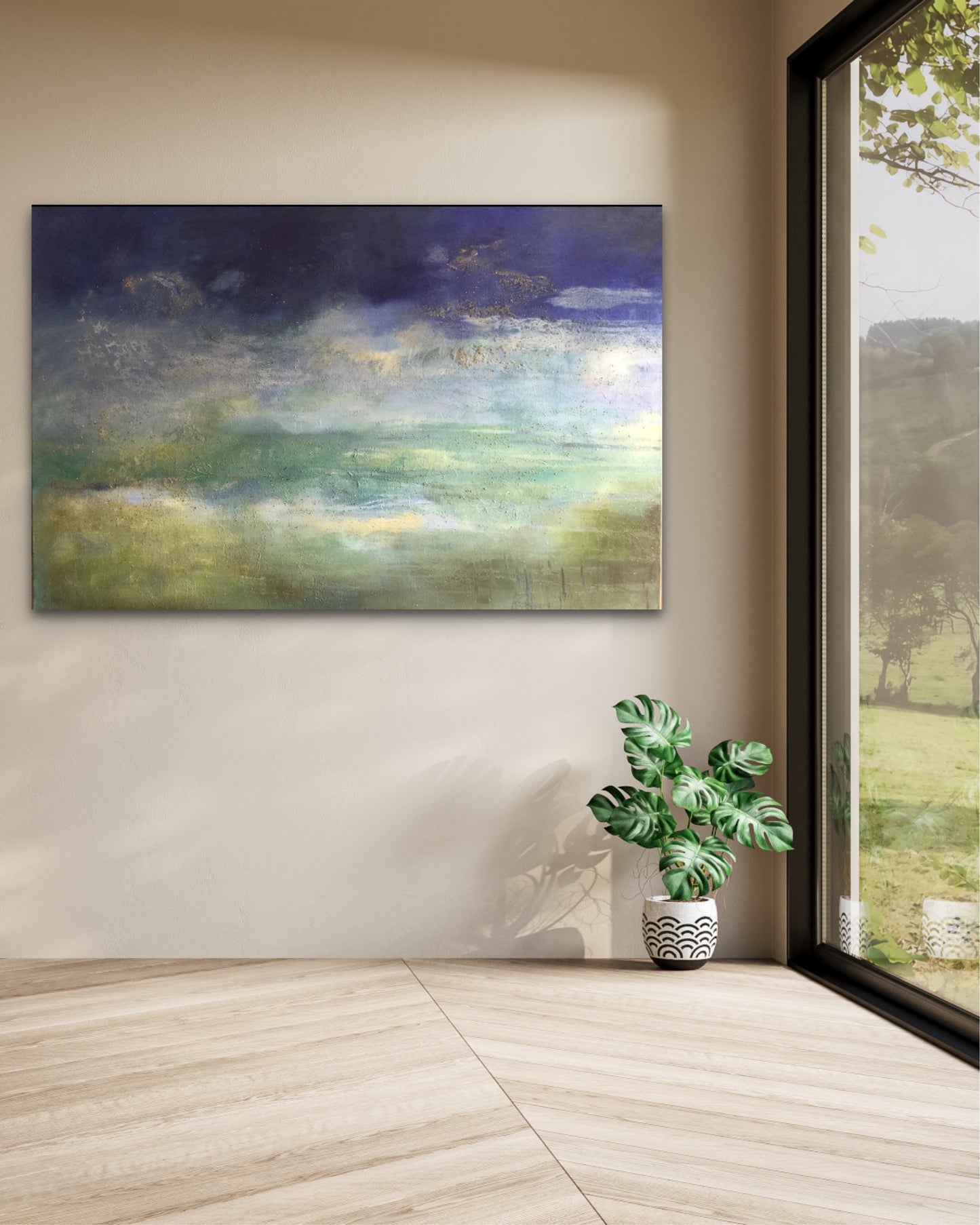 Abstract landschap