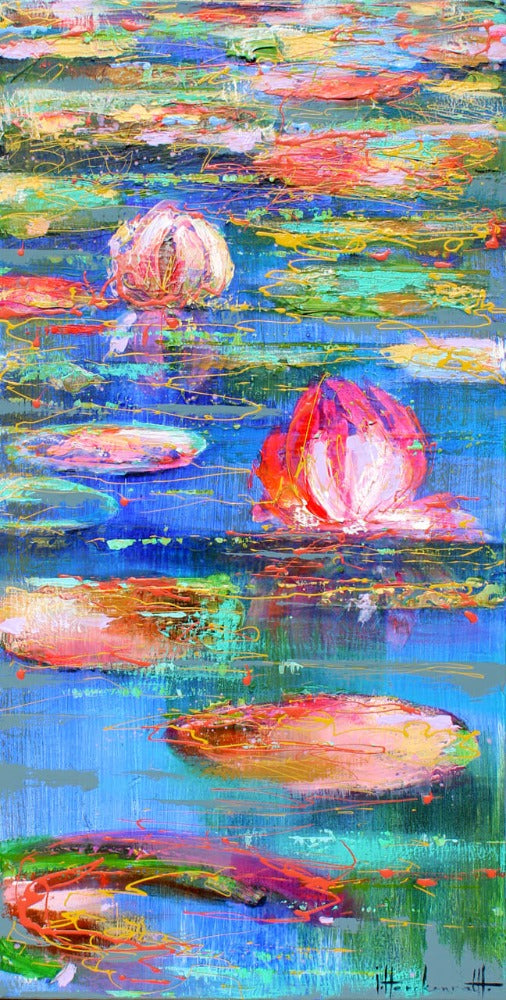 Lotus Pink | Ingeborg Herckenrath | Grand Art & Prints | Art & Pictures Gallery