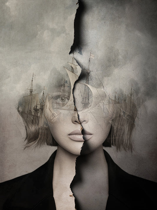 Shipwreck | Digital Photo Art | Ingrid van der Meer | Art & Pictures Gallery