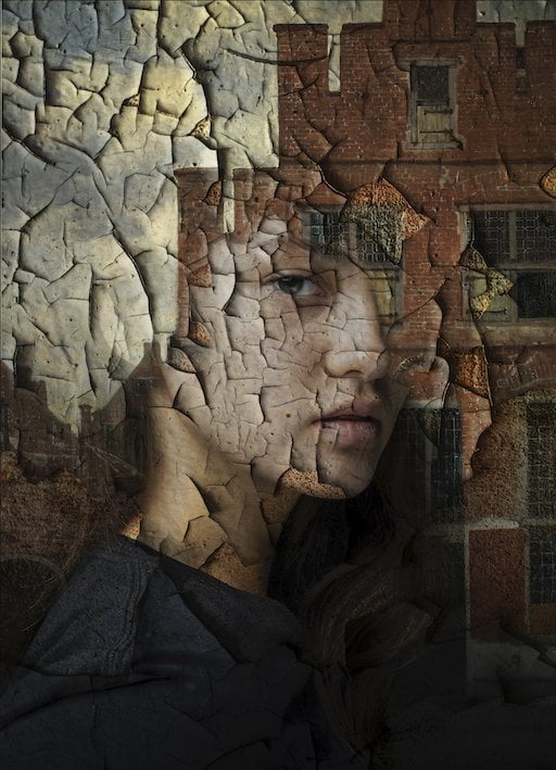 Facade | Digital Photo Art | Ingrid van der Meer | Art & Pictures Gallery